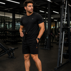 [Leve 4, Pague Só 2] Bermudas Dry Fit Premium Secagem rápida, Bolso com Zíper e Ajuste Anatômico + FRETE GRÁTIS