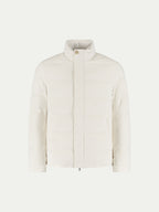 Ivory Corduroy AUR1 Puffer Jacket