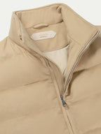 Beige AUR1 Puffer Jacket