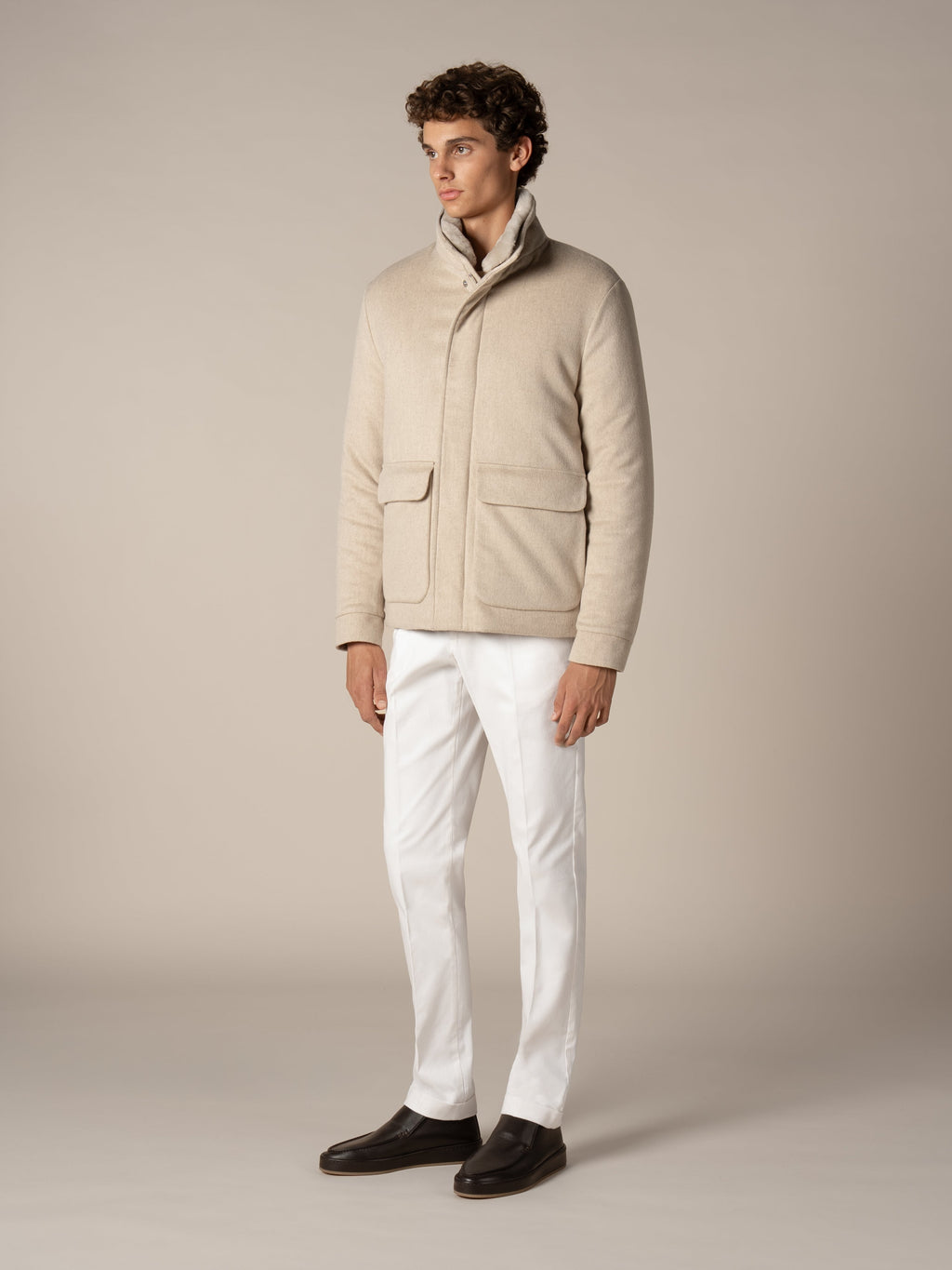 Light Beige Explorer Jacket