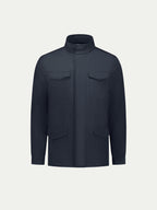 Navy Magnetic Field Jacket