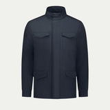 Navy Magnetic Field Jacket