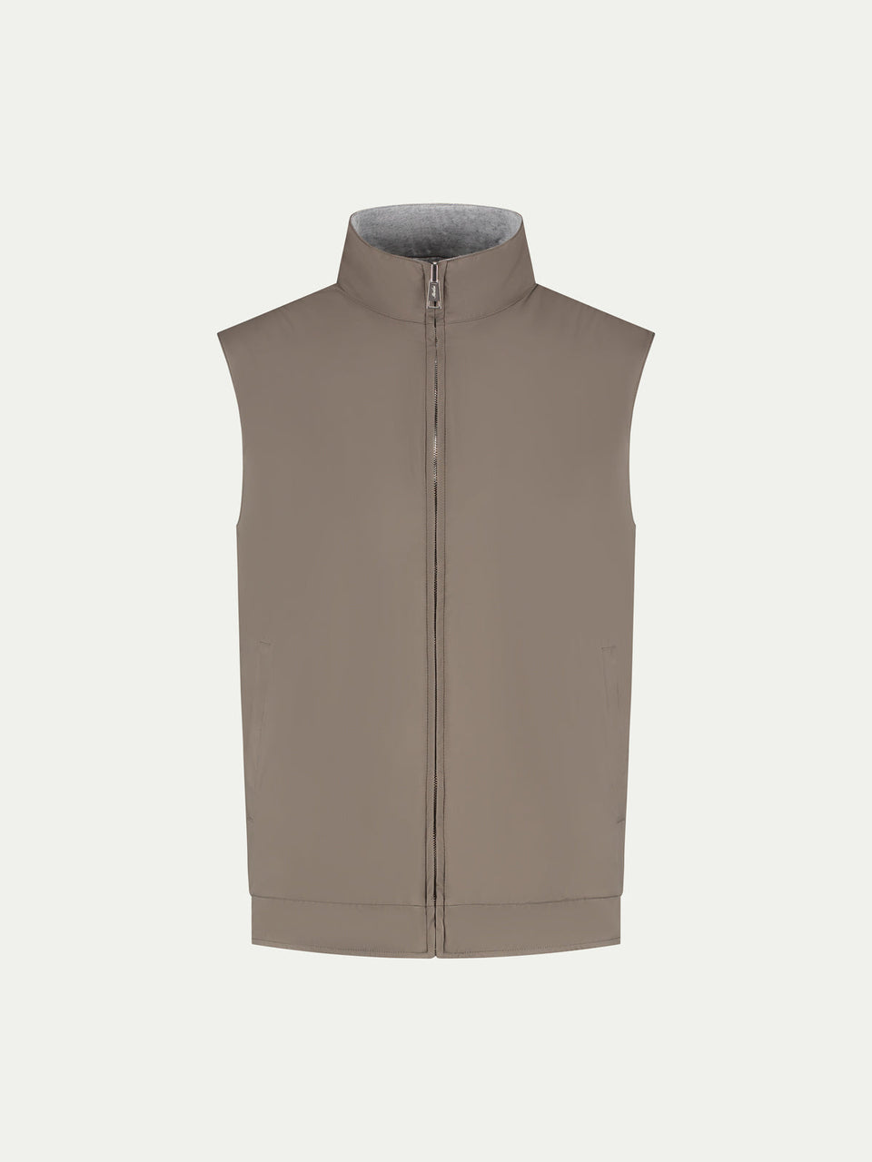 Ash Grey Reversible Resort Body Warmer
