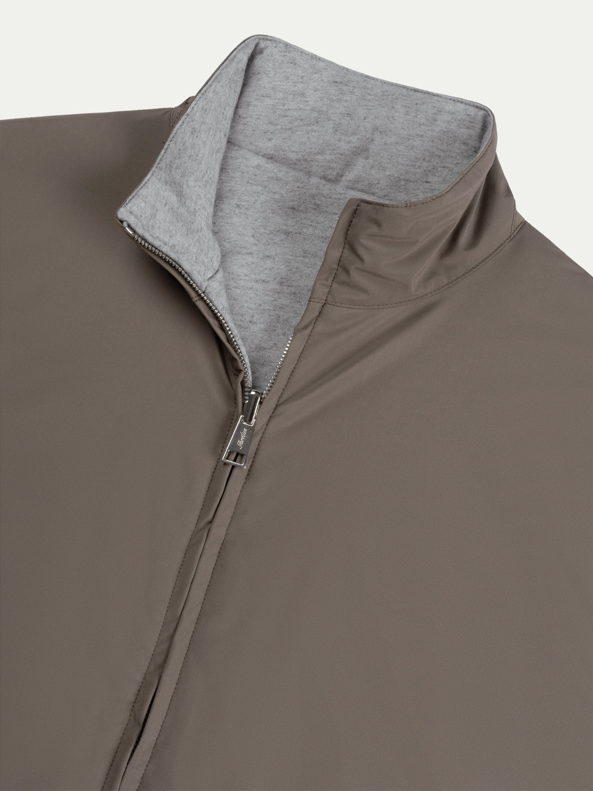 Ash Grey Reversible Resort Body Warmer