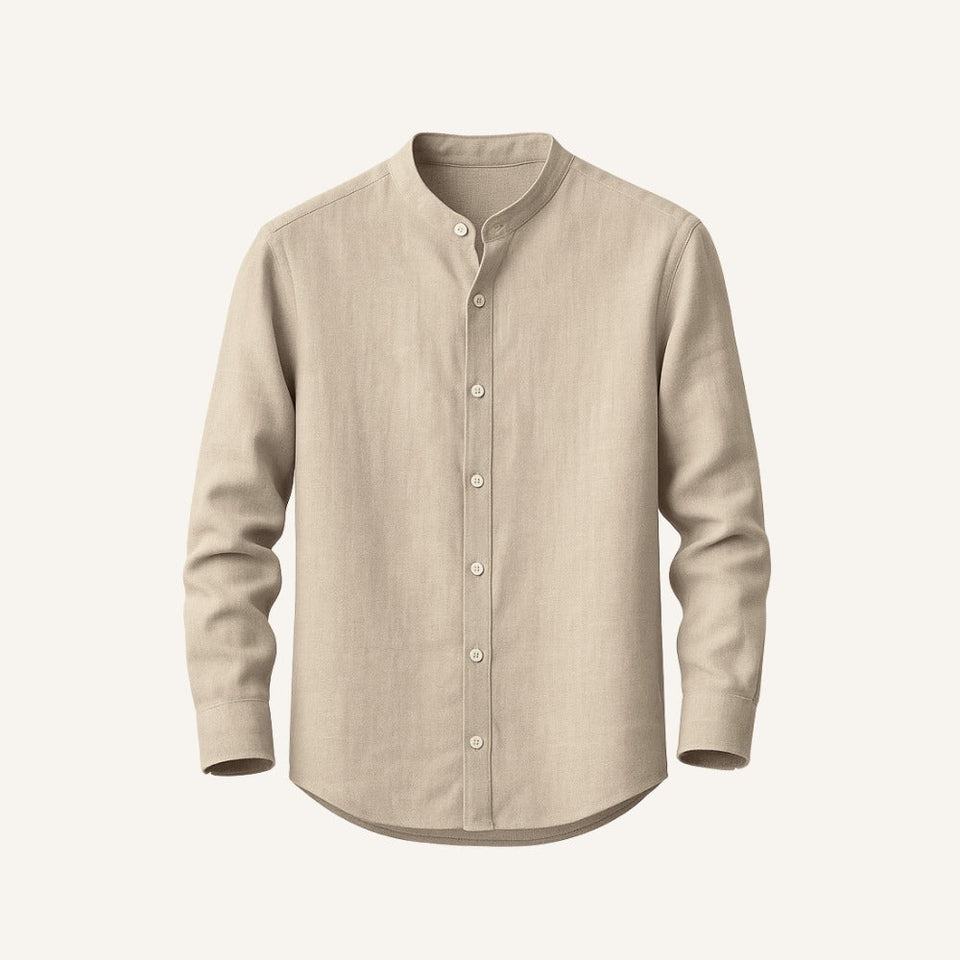 Camisa de Linho Manga Longa Varenne