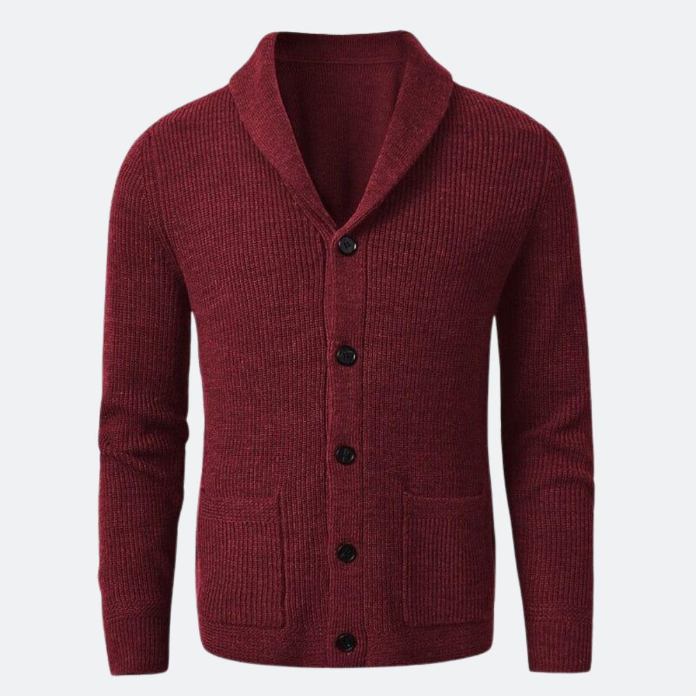 Cardigan Masculino Marenzzo Gola em V