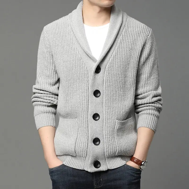 Cardigan Masculino Tricot Mrz
