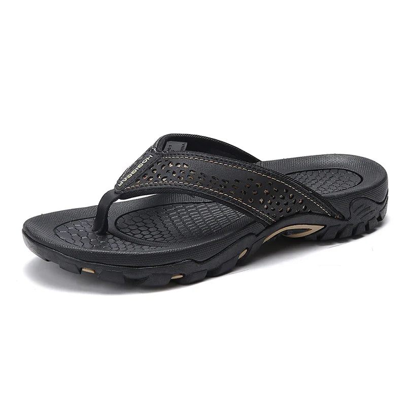 Chinelo Masculino Marenzzo em Couro PU