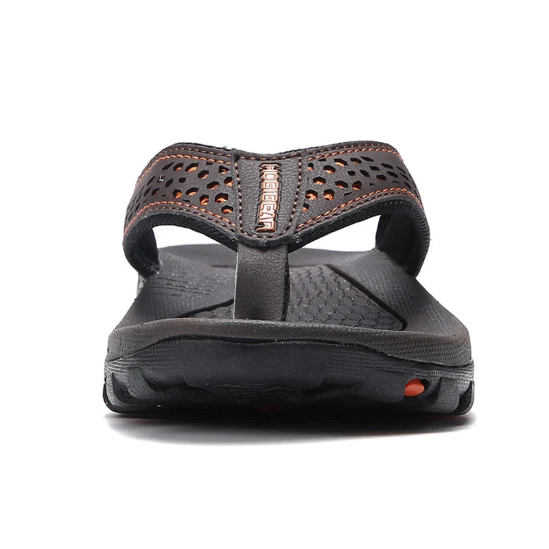 Chinelo Masculino Marenzzo em Couro PU