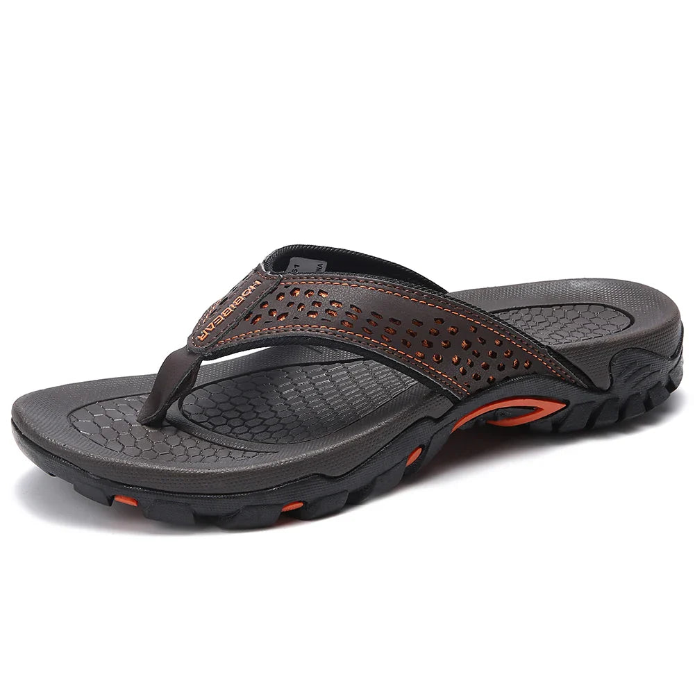 Chinelo Masculino Marenzzo em Couro PU