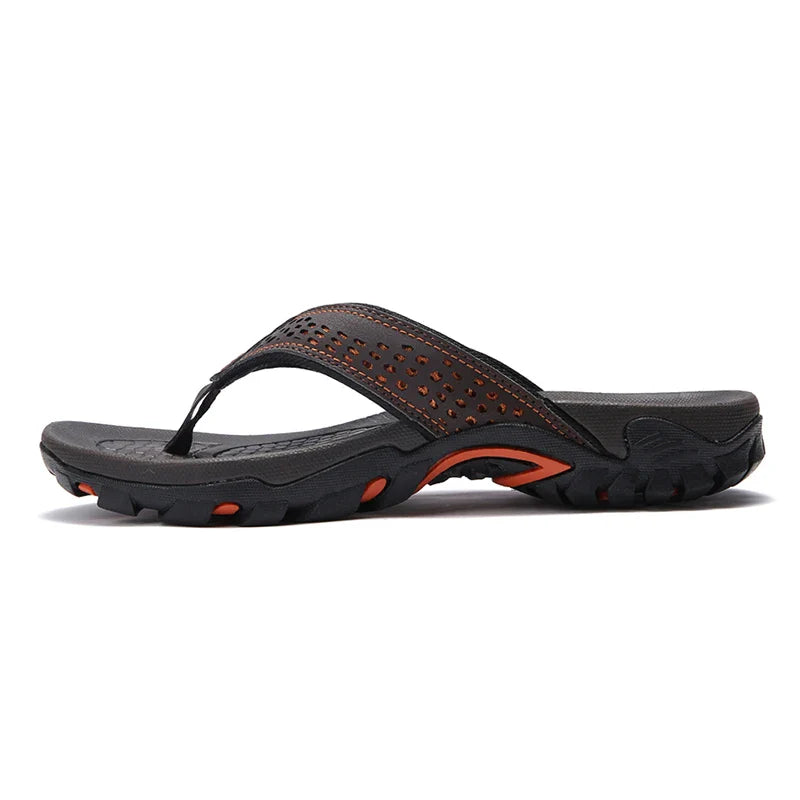 Chinelo Masculino Marenzzo em Couro PU