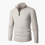 ZERMATT High Collar Half Zip Sweater