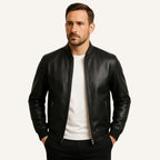 Jaqueta Masculina de Couro Gran Nero