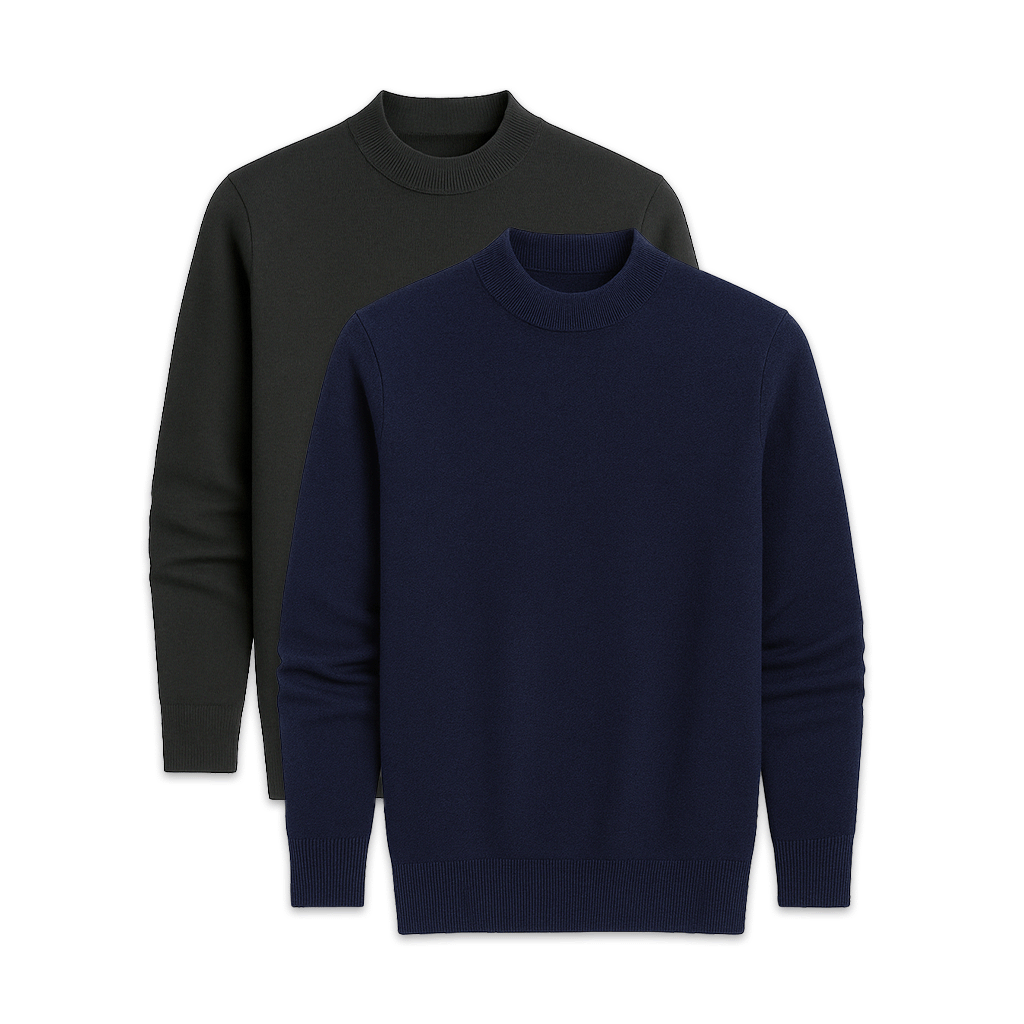Conjunto 2 Suéteres Básicos Marenzzo