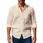 Camisa Masculina Capri Lino Marenzzo