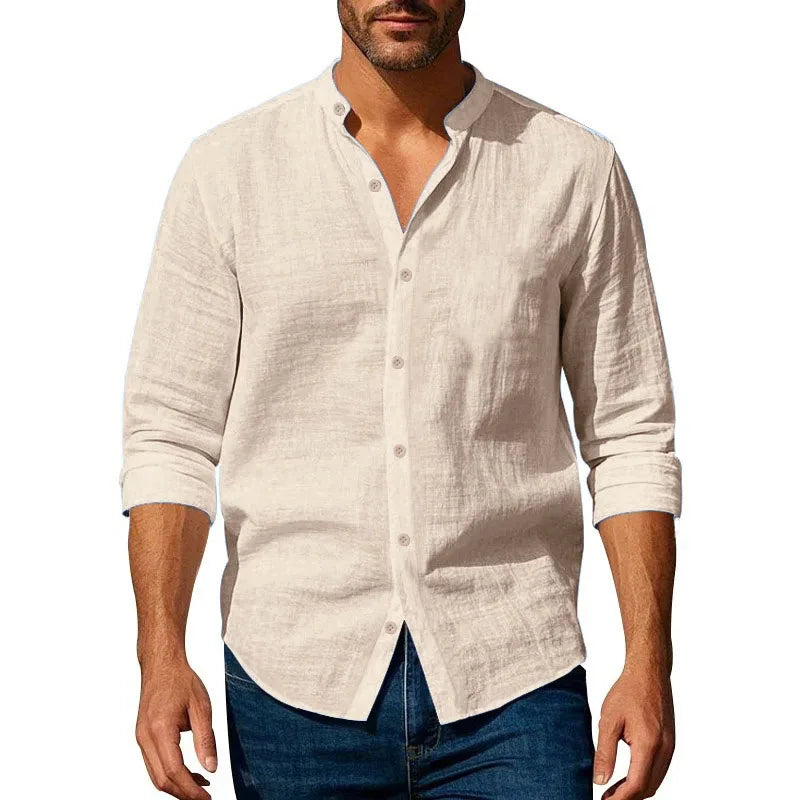 Camisa Masculina Capri Lino Marenzzo