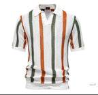 Polo Masculina Listrada Canelada Marenzzo
