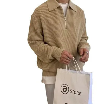 Suéter Masculino Marenzzo Tricot Half Zip