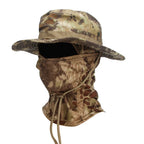 Kit Chapéu Marenzzo Aba Larga + Balaclava Masculino