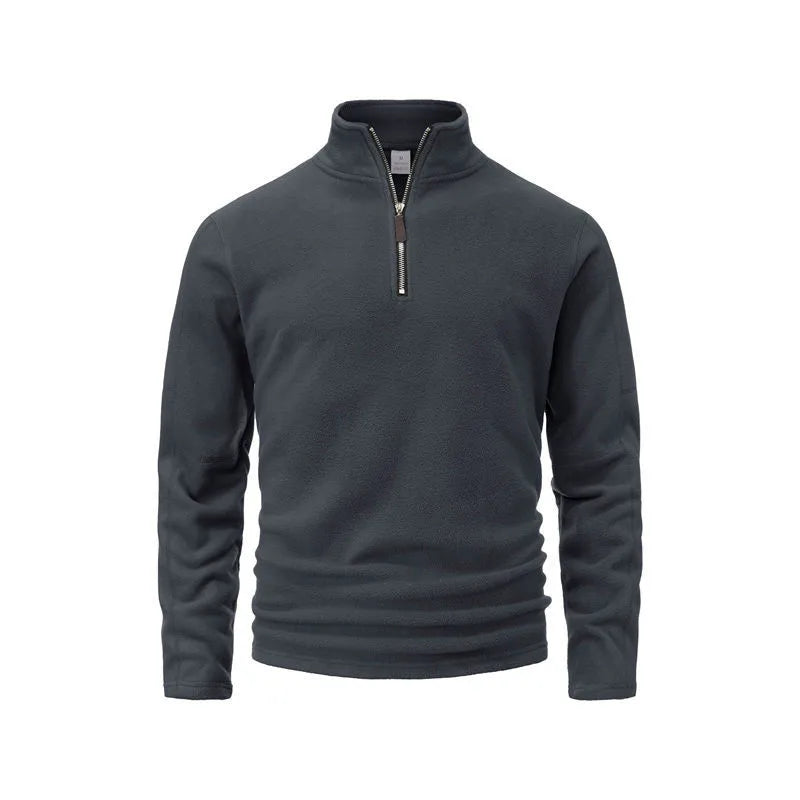 Moletom Masculino Half Zip Fit