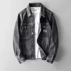 Jaqueta Jeans Masculina Marenzzo Urban Retrô
