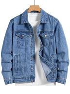 Jaqueta Jeans Masculina Marenzzo Urban Regular