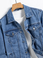 Jaqueta Jeans Masculina Marenzzo Urban Regular