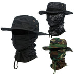 Kit Chapéu Marenzzo Aba Larga + Balaclava Masculino