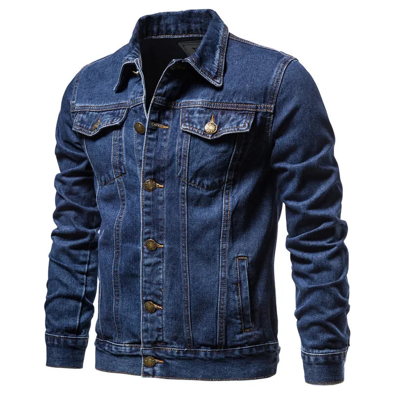 Jaqueta Jeans Masculina Marenzzo Clássica