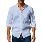 Camisa Masculina Capri Lino Marenzzo