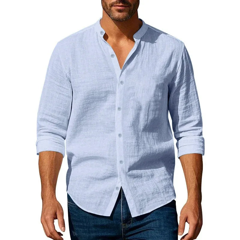 Camisa Masculina Capri Lino Marenzzo