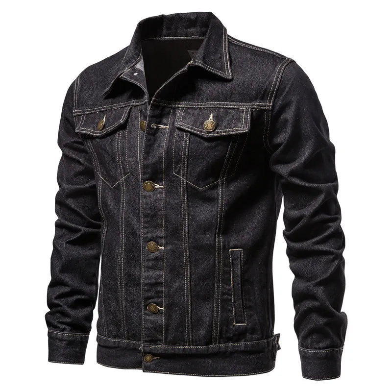 Jaqueta Jeans Masculina Marenzzo Clássica