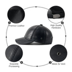 Boné Marenzzo Leather Baseball