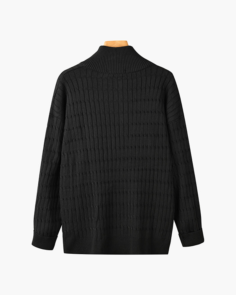 GWANGJU Half Zip Sweater