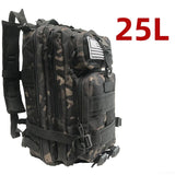 Preto Camuflado 25L