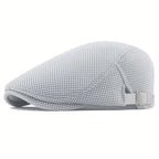 Boina Newsboy Masculina Marenzzo em Tela - Elegância Britânica