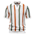 Polo Masculina Listrada Canelada Marenzzo