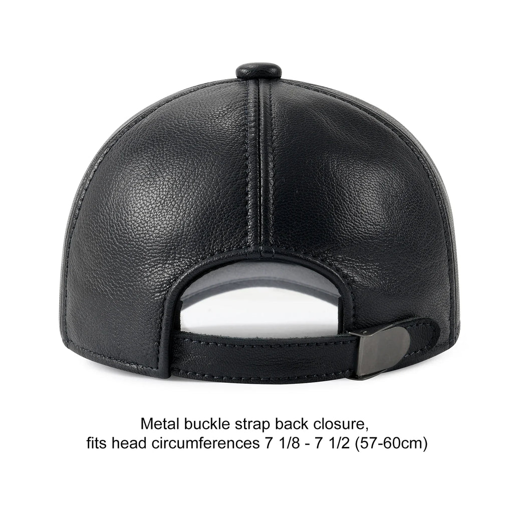 Boné Marenzzo Leather Baseball