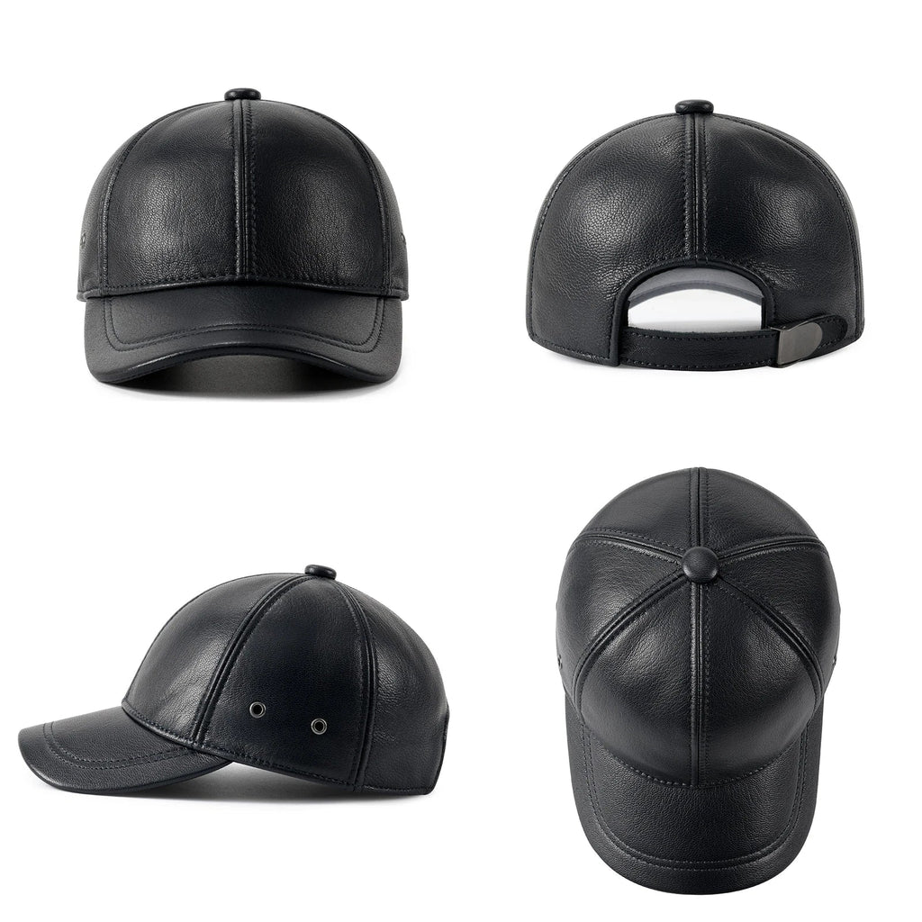 Boné Marenzzo Leather Baseball