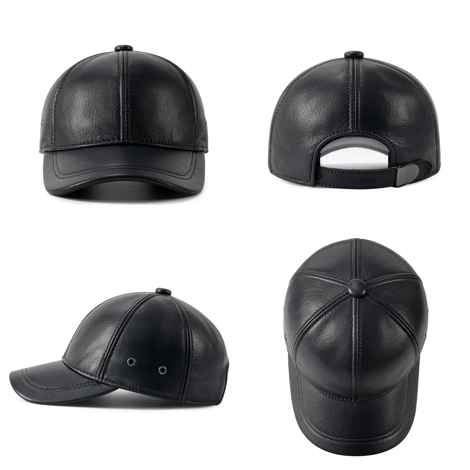 Boné Marenzzo Leather Baseball