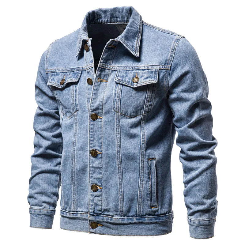 Jaqueta Jeans Masculina Marenzzo Clássica