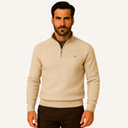 Suéter Masculino Meio Zíper Signature