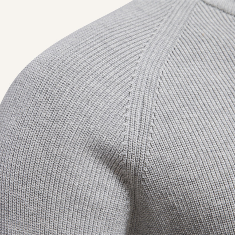 Suéter Masculino Meio Zíper Signature