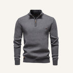 Suéter Tricô Meio Zíper Masculino Vaccioni