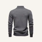 Suéter Tricô Meio Zíper Masculino Vaccioni