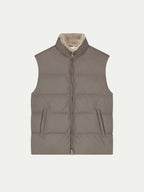 Ash Grey AUR1 Body Warmer Fur
