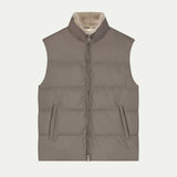 Ash Grey AUR1 Body Warmer Fur