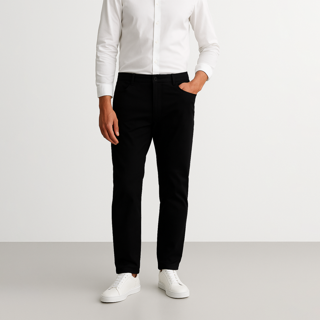 Calça Chino em Sarja Masculina Marenzzo F012